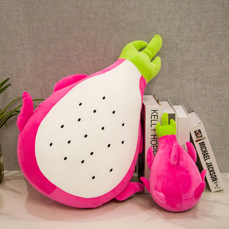 Dragon Fruit Soft Stuffed Plush Fruit Doll for Kids Gift