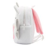Kindergarten School Backpack White Unicorn Animal School Bag For Toddlers Kids