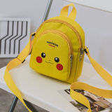 Yellow Pikachu Pokemon Fashion Crossbody Shoulder Bags for Toddlers Kids