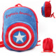 Kindergarten School Backpack Captain America School Bag For Toddlers Kids