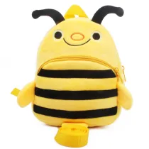 Kindergarten School Backpack Yellow Bee School Bag For Toddlers Kids