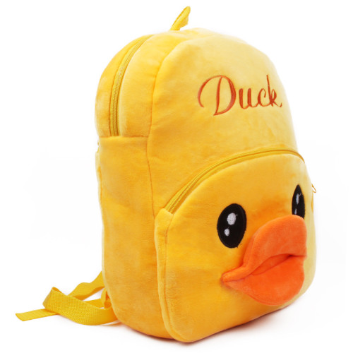 Kindergarten School Backpack Yellow Duck School Bag For Toddlers Kids