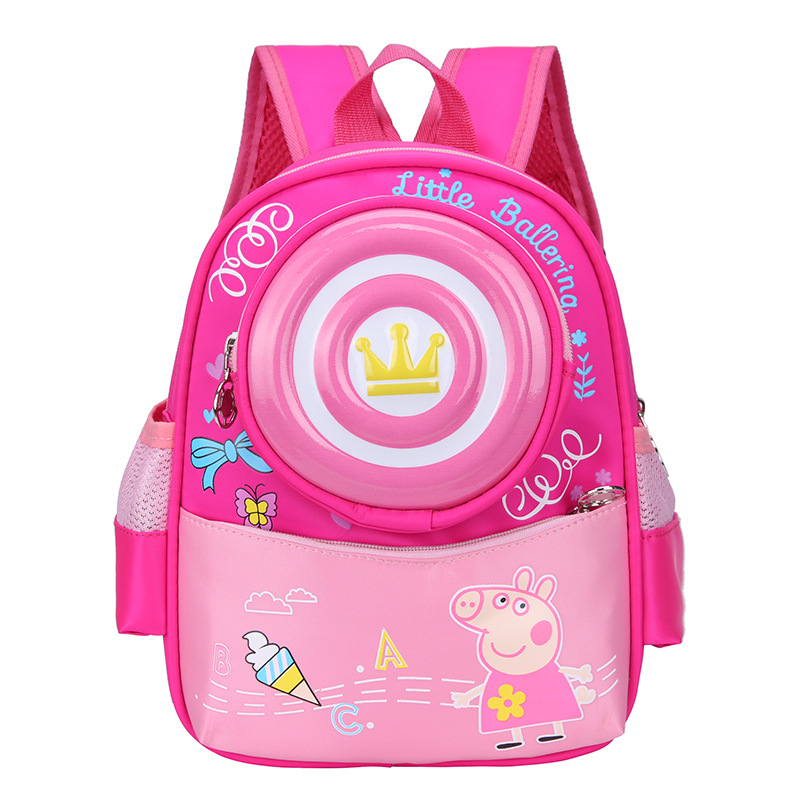 Kindergarten School Backpack Peppa Pig School Bag For Toddlers Kids