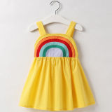 Toddler Girls Rainbow Summer Slip A-line Dress
