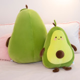 Green Avocado Soft Stuffed Plush Fruit Doll for Kids Gift