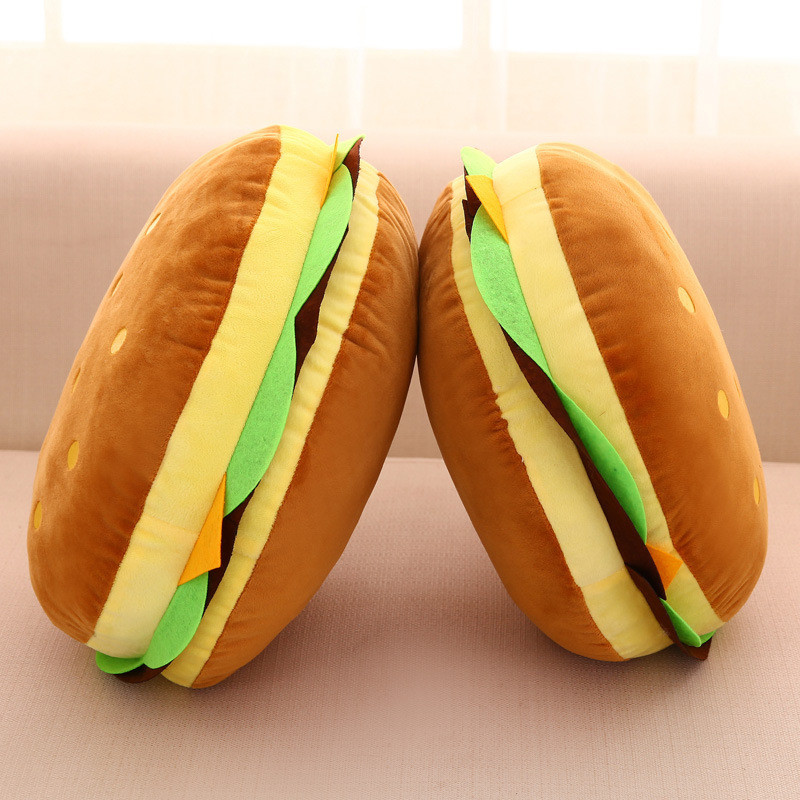 hamburger soft toy