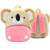 Kindergarten School Backpack Apricot Koala Animal School Bag For Toddlers Kids