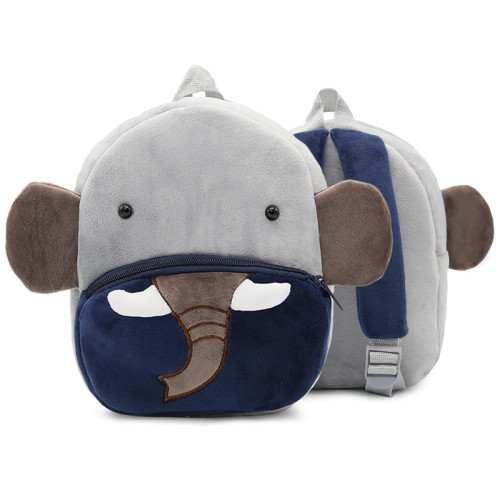 Kindergarten School Backpack Elephant Animal School Bag For Toddlers Kids