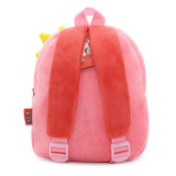 Kindergarten School Backpack Pink Flamingo Animal School Bag For Toddlers Kids