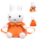 Kindergarten School Backpack Orange Miffy Rabbit School Bag For Toddlers Kids