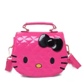 Quilted Lining Plaid Crossbody Shoulder Handbag for Toddlers Kids
