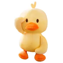 Yellow Duck Soft Stuffed Plush Fruit Doll for Kids Gift