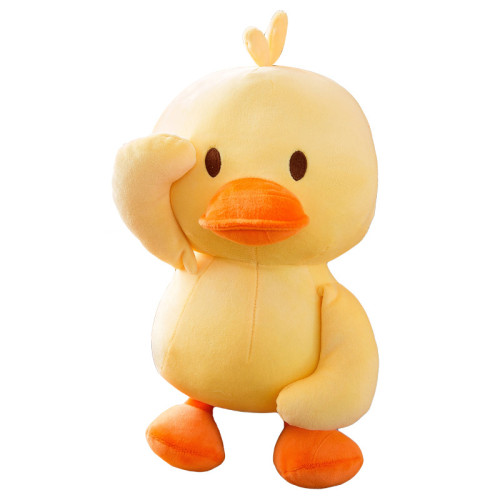 Yellow Duck Soft Stuffed Plush Fruit Doll for Kids Gift