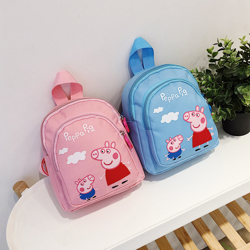 Kindergarten School Backpack Peppa Pig School Bag For Toddlers Kids