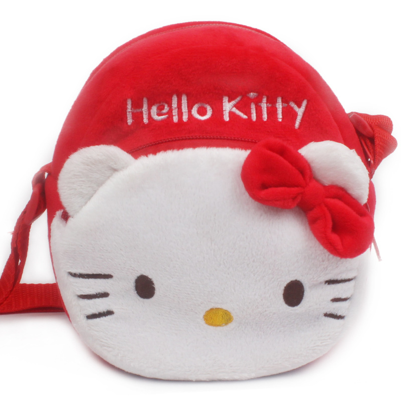 Girl Hello Kitty Circle Crossbody Shoulder Bags for Toddlers Kids
