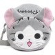 Chi's Sweet Home Cat Circle Crossbody Shoulder Bags for Toddlers Kids