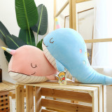 Narwhal Soft Stuffed Plush Animal Doll for Kids Gift