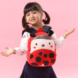 Kindergarten School Backpack Ladybug Animal School Bag For Toddlers Kids