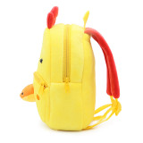 Kindergarten School Backpack Yellow Chick Animal School Bag For Toddlers Kids