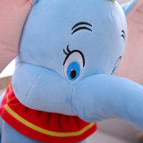Blue Dumbo the Flying Elephant Soft Stuffed Plush Fruit Doll for Kids Gift