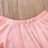 Mommy and Me Matching Pink Off The Shoulder Lace Dress