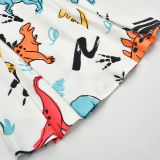 Mommy and Me Matching Prints Dinosaurs A-line Skater Dress