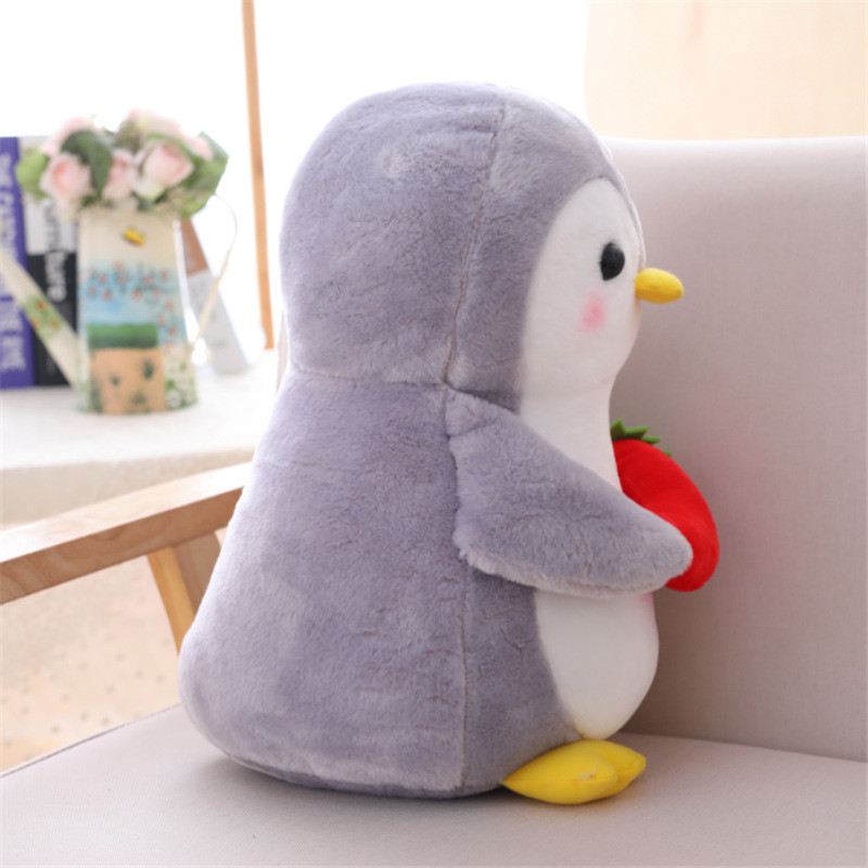 grey penguin soft toy