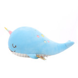 Narwhal Soft Stuffed Plush Animal Doll for Kids Gift