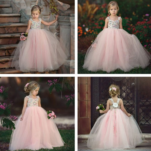 Dave&Bella Kids Girls Summer Grey Purple Sleeveless Luxury Mesh Tutu Princess Dress main image 0