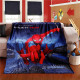 Print Super Man Fannel Sleeping Blanket