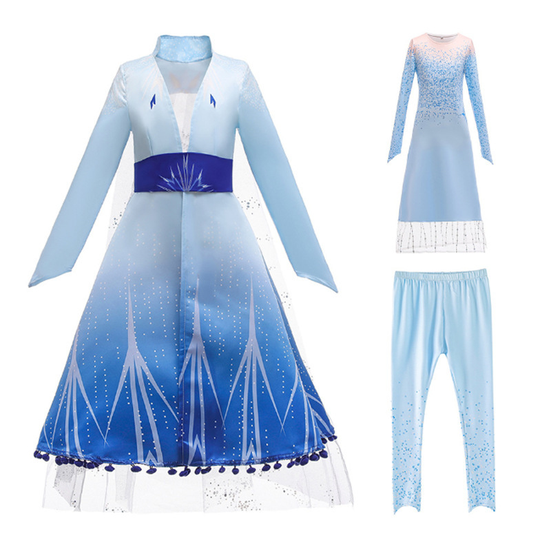 Toddler Girls Frozen 2 Elsa Princess Dress