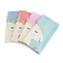 Cute Unicorn Ice Cream Knit Blanket For Kids