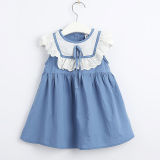 Toddler Girls Hollow Out Ruffles Sleeveless Summer Dress