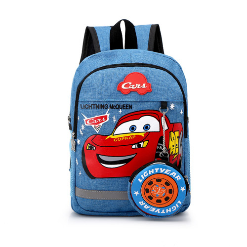 School Backpack Cars School Bag For Kids