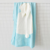 Cute Rabbit Knit Blanket For Kids