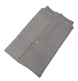Newborn Baby Wrap Swaddle Knit Blanket Thick Fleece Sleeping Bag