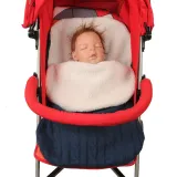 Newborn Baby Wrap Swaddle Knit Blanket Thick Fleece Sleeping Bag