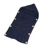 Newborn Baby Wrap Swaddle Knit Blanket Sleeping Bag