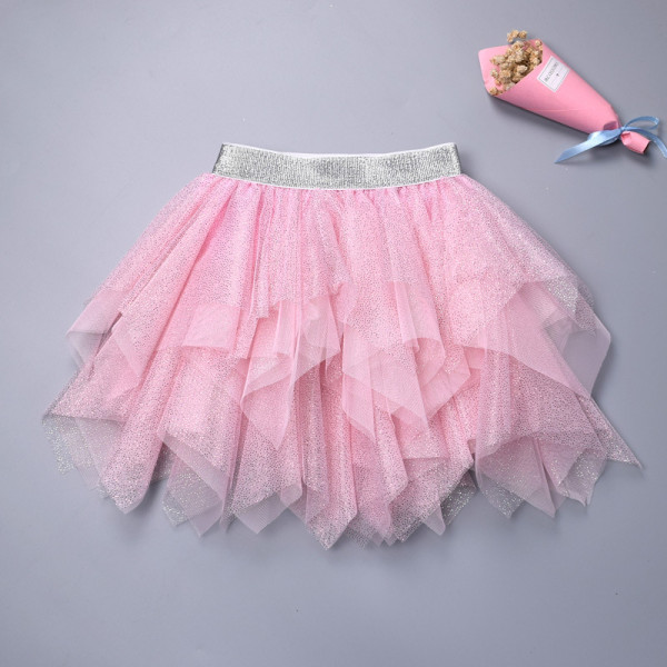 Toddler Kid Girl Irregular Tutu Skirt