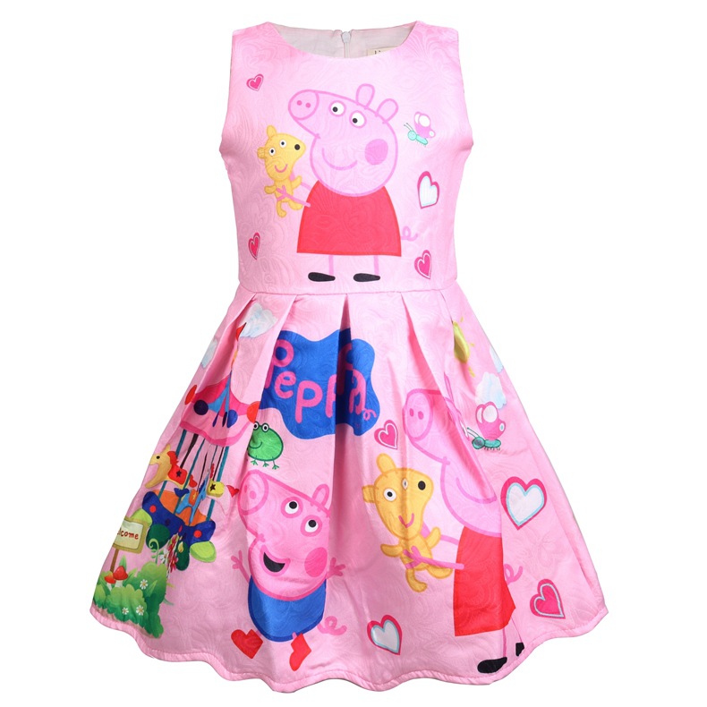 peppa pig denim dress