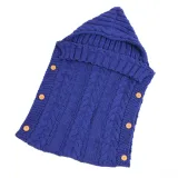 Newborn Baby Wrap Swaddle Knit Blanket Sleeping Bag