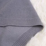 Cute Rabbit Knit Blanket For Kids