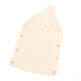 Newborn Baby Wrap Swaddle Knit Blanket Sleeping Bag