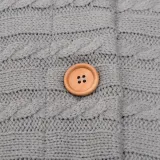 Newborn Baby Wrap Swaddle Knit Blanket Thick Fleece Sleeping Bag