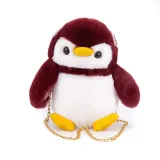 Cute Plush Stuffed Penguin Crossbody Shoulder Bag for Toddlers Kids