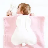Print Knit Rabbit Sleeping Blanket