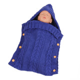 Newborn Baby Wrap Swaddle Knit Blanket Sleeping Bag