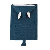 Newborn Baby Wrap Swaddle Knit Blanket Thick Fleece Cute Fox Sleeping Bag