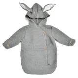 Newborn Baby Wrap Swaddle Knit Blanket Rabbit Sleeping Bag