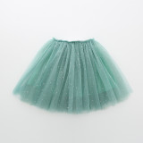 Kid Girl Multilayer Sequins Tutu Skirt